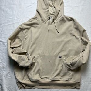 Dickies Light Tan Corduroy Hoodie
